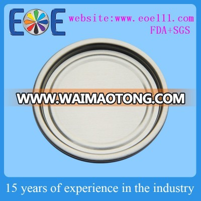 Discount dry foods lid 209(63mm) composite can aluminum bottom cap