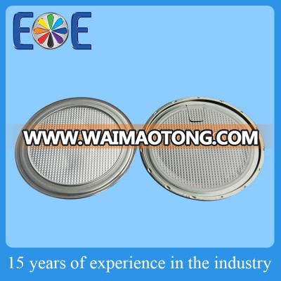 Vietnam 502#126.5mm aluminum easy open peel off end / export milk powder easy peel off lid